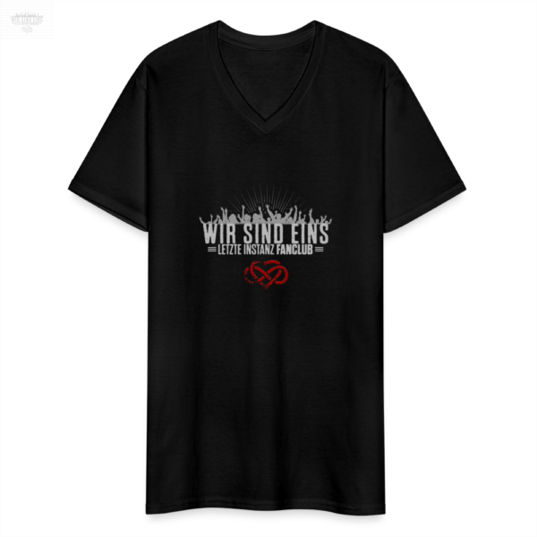 Klassisches Männer-T-Shirt mit V-Ausschnitt